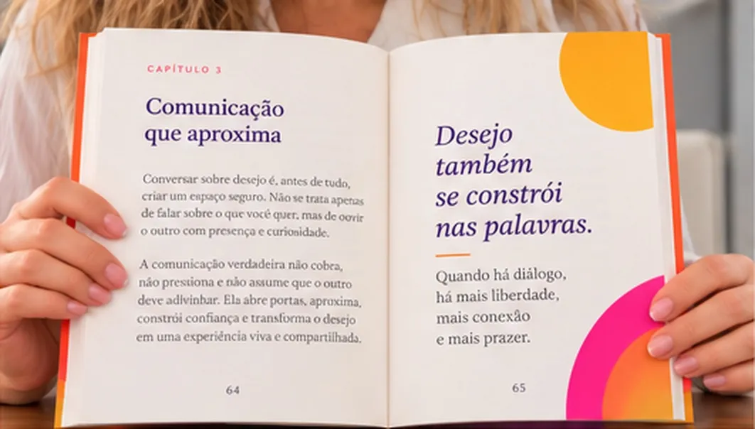 Páginas reais do capítulo 3, Comunicação que aproxima