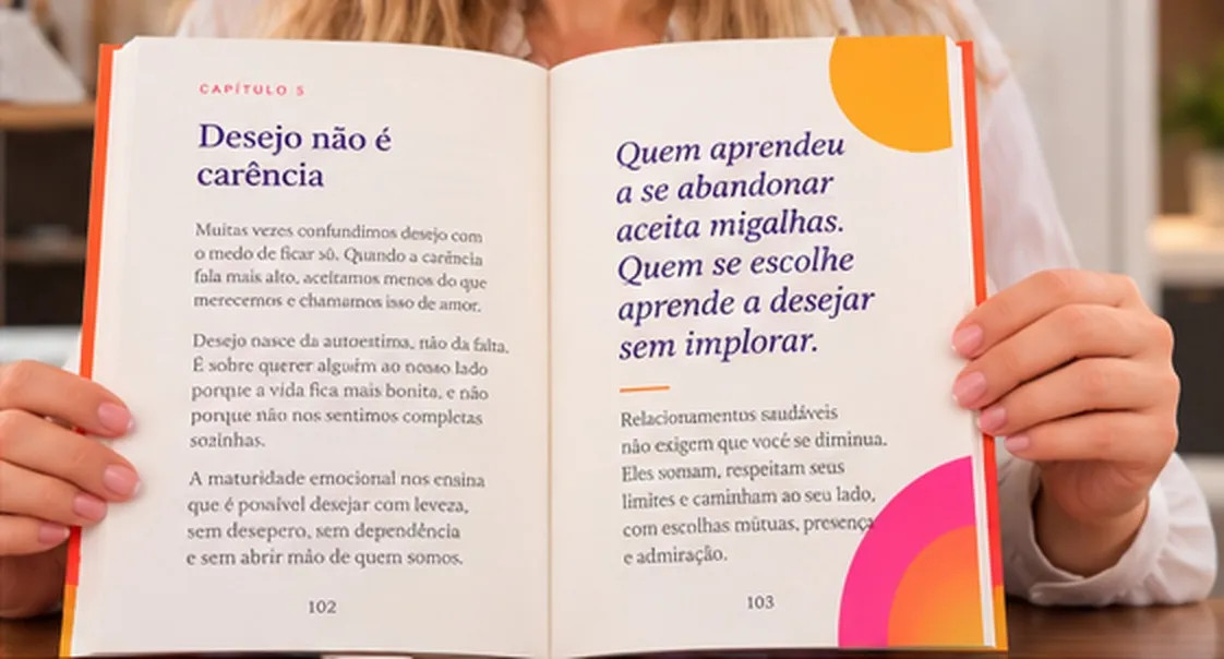 Páginas reais do capítulo 5, Desejo não é carência